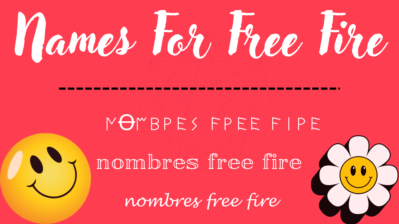 Nombres para Free Fire